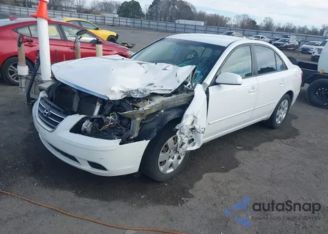 2009 Hyundai Sonata Gls из США, поврежденный, VIN 5NPET46C39H459111